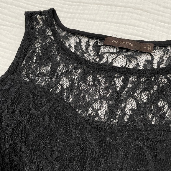 The Limited Black Lace Tank Top - Picture 4 of 4